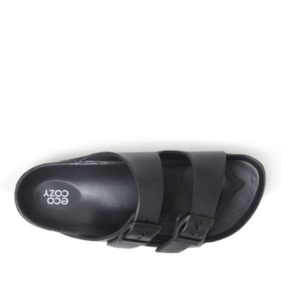 Women's EcoCozy Sustainable Double Buckle Sandal / NWT / Size 7 - Picture 5 of 6